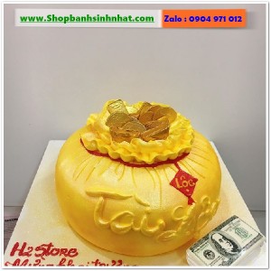 Bánh Sinh Nhật Hũ Vàng - VA124